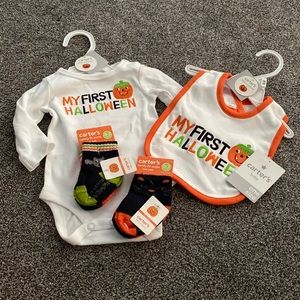 NWT Carter’s “First Halloween” Set